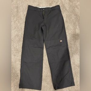 Dickies Double-Knee Work Pants, Black